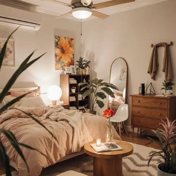 Earth Tone yang Hangat dan Natural untuk Dekorasi Kamar Aesthetic